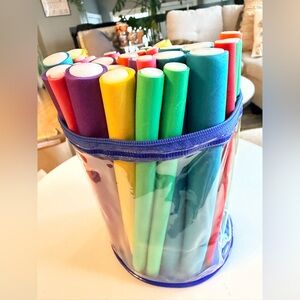 Vibrant Hair Rollers by [Brand]